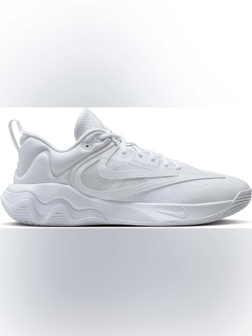 Nike Men's White Low-Top Athletic Sneakers